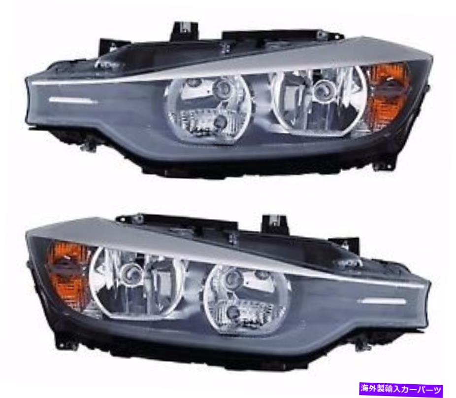 USヘッドライト BMW 3シリーズセダンワゴン2012-2015ハロゲンヘッドライトヘッドライトランプセット BMW 3 SERIES SEDAN WAGON 2012-2015 HALOGEN HEADLIGHTS HEAD LIGHTS LAMPS SET【並行輸入品】｜Us Custom Parts Shop USDM
