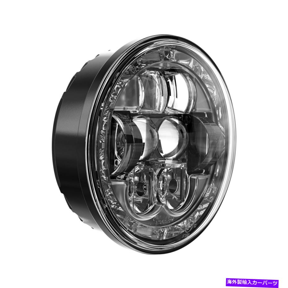 USヘッドライト MACK MH 83-88ヘッドライト5 3/4 "ラウンドブラック8631進化プロジェクターLED For Mack MH 83-88 Headlight 5 3/4" Round Black 8631 Evolution Projector LED【並行輸入品】｜Us Custom Parts Shop USDM