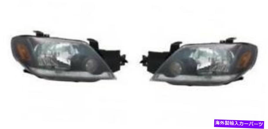 USヘッドライト 2003年 - 2004年 - 2004年三菱アウトランダーフロントヘッドライトアセンブリ SIDE/PAIR for 2003 - 2004 Mitsubishi Outlander Front Headlight Assembly【並行輸入品】