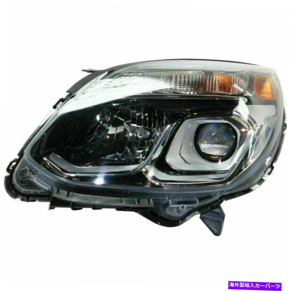 USヘッドライト ドライバーサイド左LHヘッドランプアセンブリHalogenは2016年2017年のシボレーequinox Driver Side Left LH Headlamp Assembly Halogen fits 2016 2017 Chevrolet Equinox【並行輸入品】