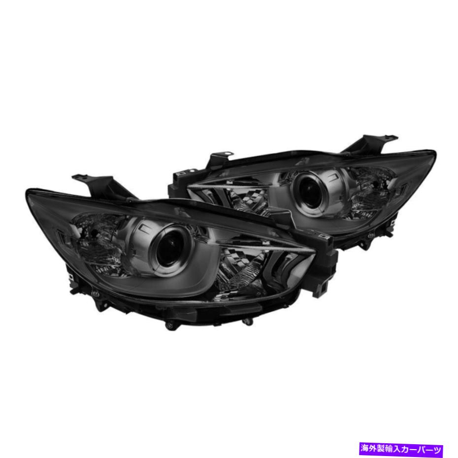 USヘッドライト Mazda CX-5 13-16 Lumen Chrome / Smoke Factory Style Projectorヘッドライト For Mazda CX-5 13-16 Lumen Chrome/Smoke Factory Style Projector Headlights【並行輸入品】｜Us Custom Parts Shop USDM