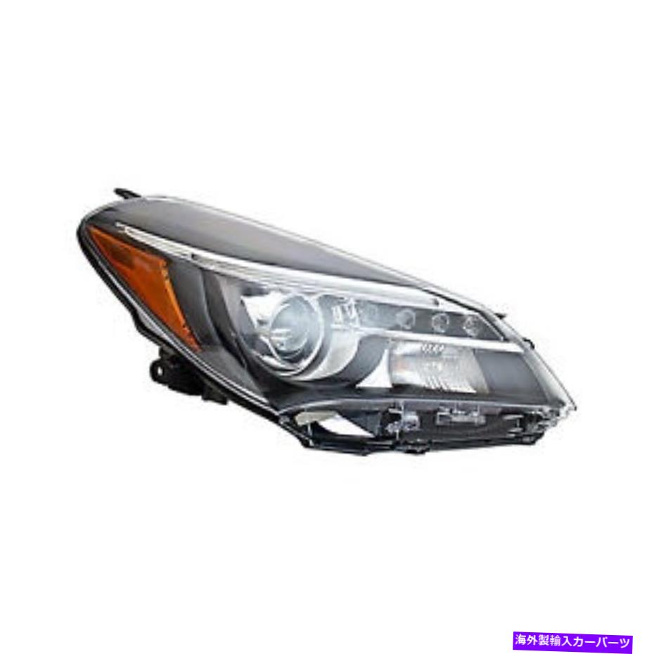 USヘッドライト 15-17 TOYOTA YARIS（助手席側）TO2519151Cの交換用ヘッドライト Replacement Headlight for 15-17 Toyota Yaris (Passenger Side) TO2519151C【並行輸入品】