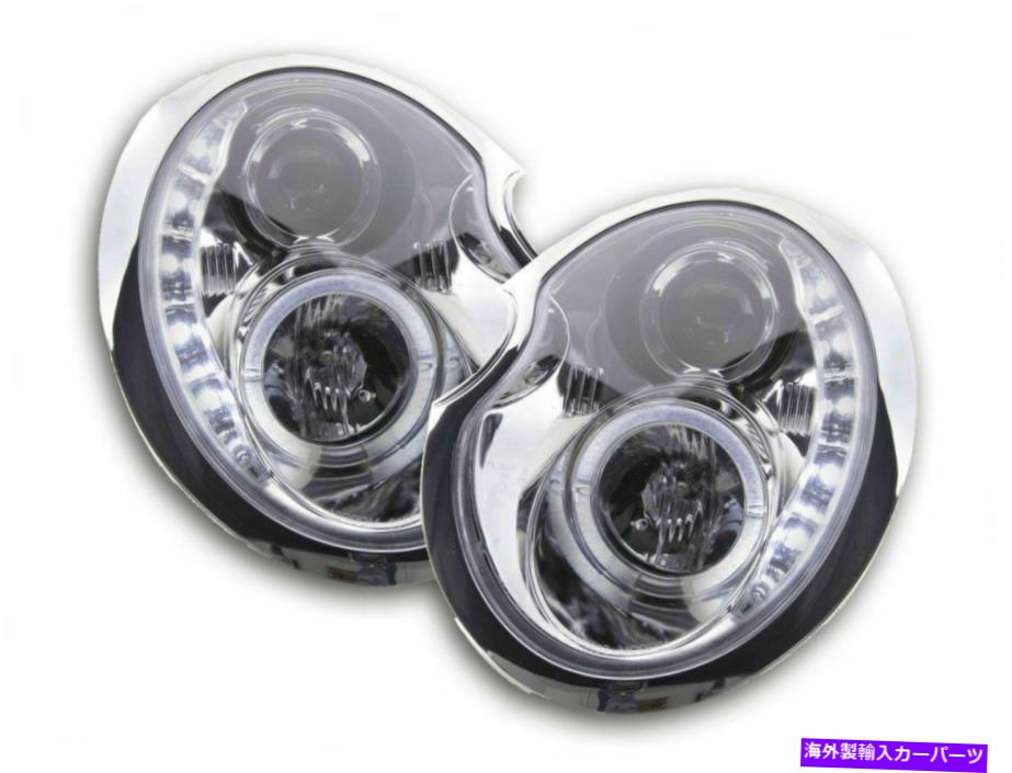 USヘッドライト ミニR50 R52＆R53クリアLED DRLヘッドライトヘッドランプ2001-2006モデル MINI R50 R52 & R53 CLEAR LED DRL HEADLIGHTS HEADLAMPS 2001-2006 MODEL【並行輸入品】