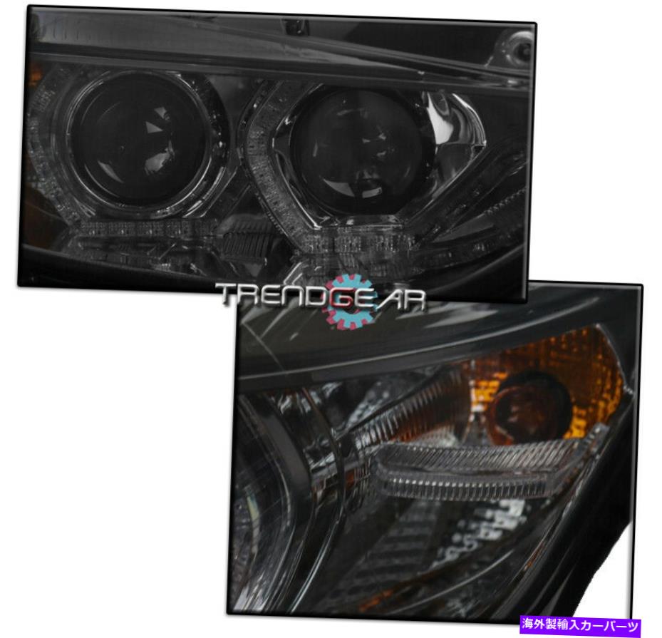 USヘッドライト 2012-2015 BMW F30 3シリーズセダンLEDスモークプロジェクターヘッドライトW / DRL信号 FOR 2012-2015 BMW F30 3-SERIES SEDAN LED SMOKE PROJECTOR HEADLIGHT W/DRL SIGNAL【並行輸入品】｜Us Custom Parts Shop USDM