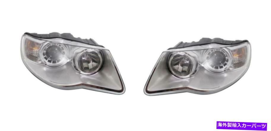 USヘッドライト 08-10フォームスワーゲンTouareg VW2503138、VW2502138のためのドライバー＆旅客ヘッドライト Driver & Passenger Headlights for 08-10 Volkswagen Touareg VW2503138, VW2502138【並行輸入品】