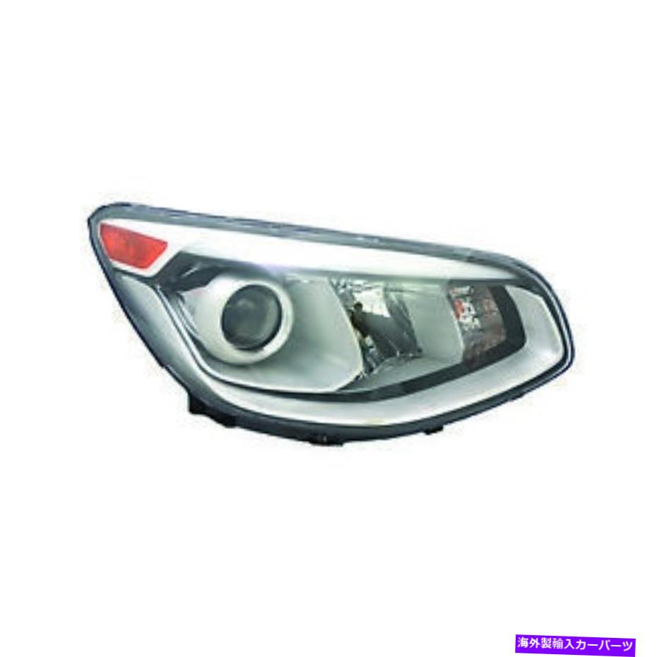 USヘッドライト 14-16キアソウル（助手席側）KI2503168C用の交換用ヘッドライトアセンブリ Replacement Headlight Assembly for 14-16 Kia Soul (Passenger Side) KI2503168C【並行輸入品】