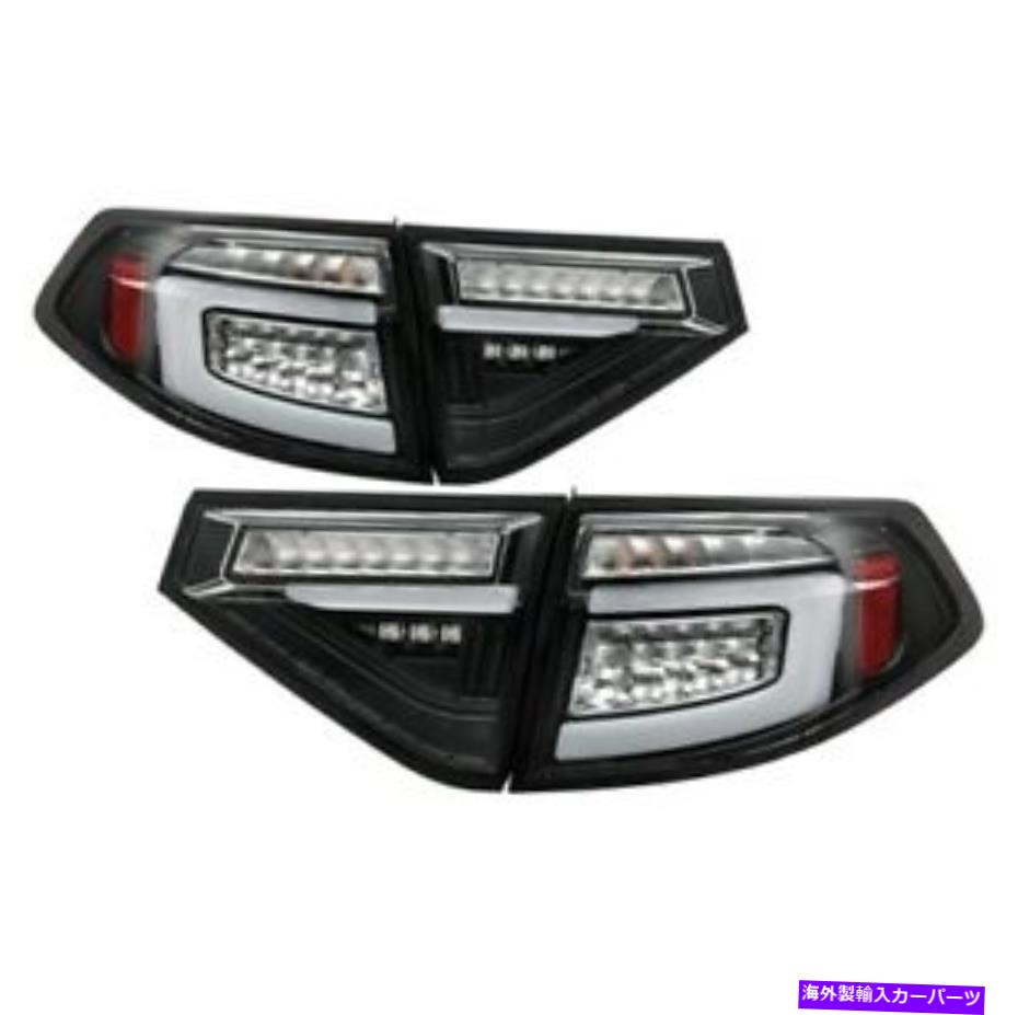 USヘッドライト Spyder 5086730 LEDテールライトブラック08-14 Subaru Imperza New Spyder 5086730 LED Tail Lights Black For 08-14 Subaru Impreza NEW【並行輸入品】
