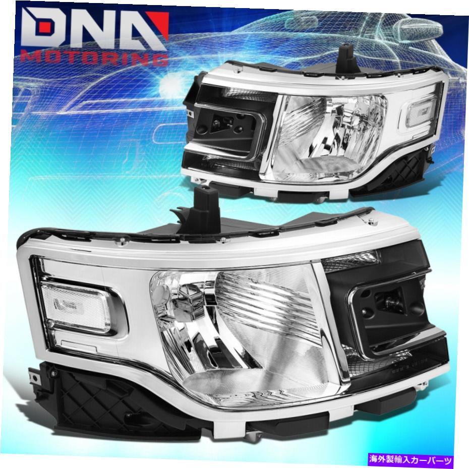 USヘッドライト 2013-2019フォードフレックスファクトリースタイルのヘッドライトランプW / LEDサイドマーカークロム FOR 2013-2019 FORD FLEX FACTORY STYLE HEADLIGHTS LAMPS W/ LED SIDE MARKER CHROME【並行輸入品】｜Us Custom Parts Shop USDM