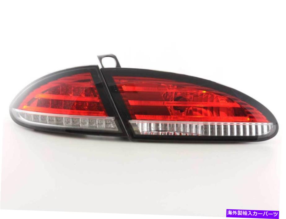 USヘッドライト シートレオンTyp 05-09のための赤クリアフィニッシュのLEDテールリアライト LED tail rear lights in red clear finish for Seat Leon Typ 1P 05-09【並行輸入品】 77,084円