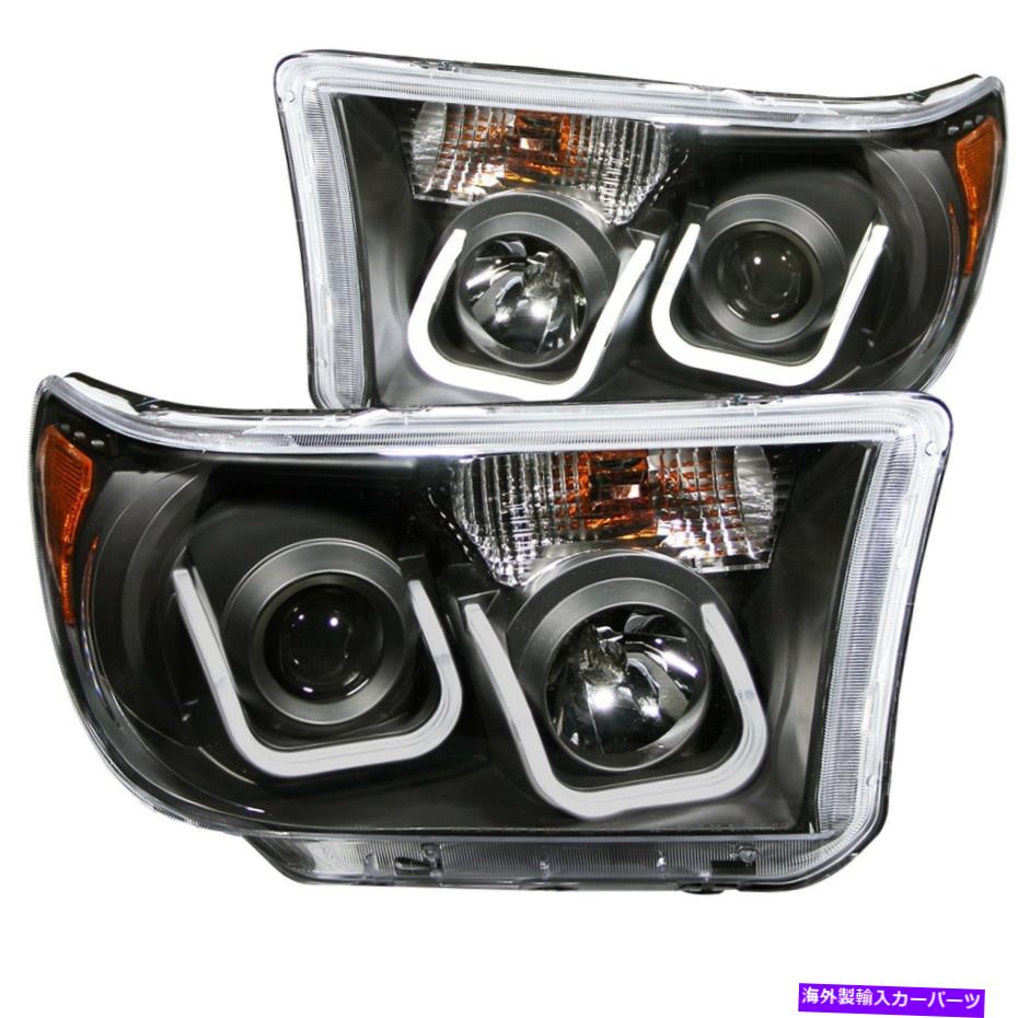 USヘッドライト Anzo 111294 2007-2013トヨタツンドラのためのブラックU-BARプロジェクターヘッドライト Anzo 111294 Black U-Bar Projector Headlights for 2007-2013 Toyota Tundra【並行輸入品】｜Us Custom Parts Shop USDM