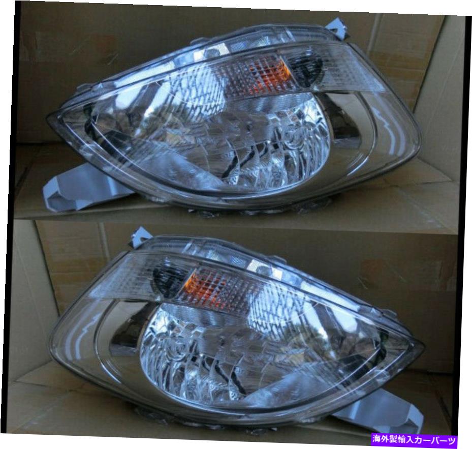 USヘッドライト 1pair車のフロントバンパーヘッドライトヘッドランプフィットBayota Vios 2008-2013 1Pair Car Front Bumper Headlight HeadLamp Fit For Toyota Vios 2008-2013【並行輸入品】