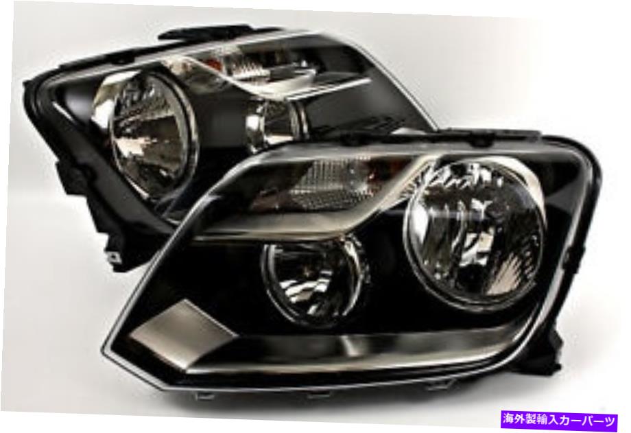 USヘッドライト VW AMAROK 2012-ハロゲンヘッドライトフロントランプPAIR左+右 VW Amarok 2012- Halogen Headlights Front Lamps PAIR Left + Right【並行輸入品】