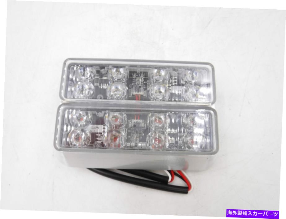 USヘッドライト コード3 LED X二重LEDの照明ヘッド - アンバー/ブルーLXEX2F-AB Code 3 LED X Double LED lighthead - Amber/Blue LXEX2F-AB【並行輸入品】｜Us Custom Parts Shop USDM