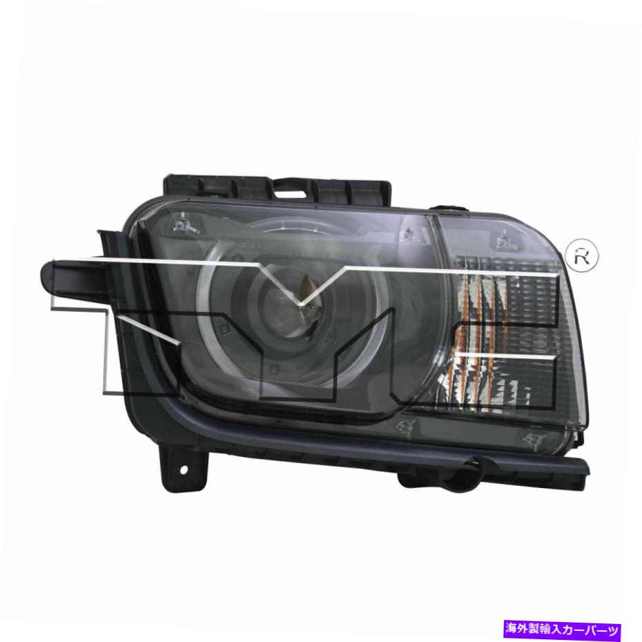 USヘッドライト 2010-2013シボレーカマロクーペ旅客サイドHIDヘッドライト For 2010-2013 Chevrolet Camaro Coupe Passenger Side HID Headlight【並行輸入品】