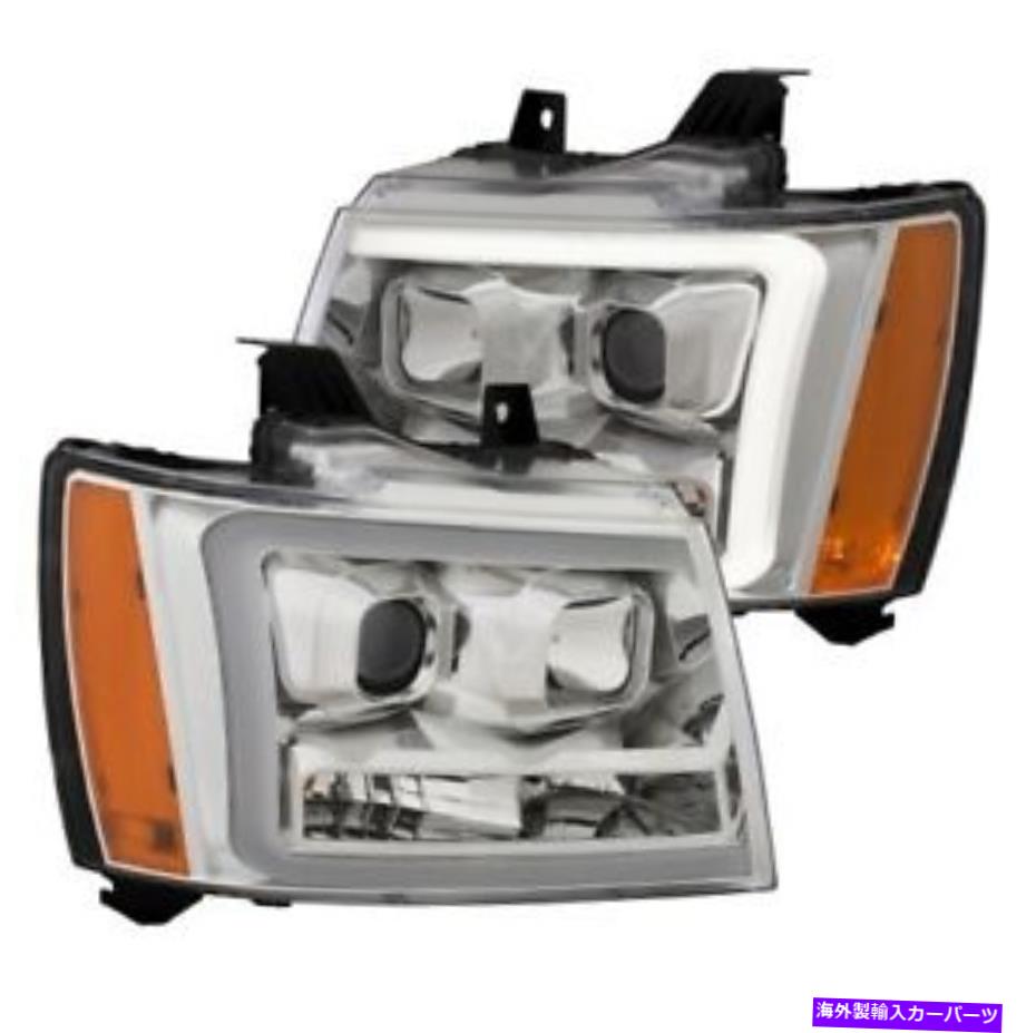 USヘッドライト Anzo 111403プロジェクターヘッドライトセットW /琥珀色07-14 Chevy Tahoe New Anzo 111403 Projector Headlight Set w/Amber For 07-14 Chevy Tahoe NEW【並行輸入品】 78,673円