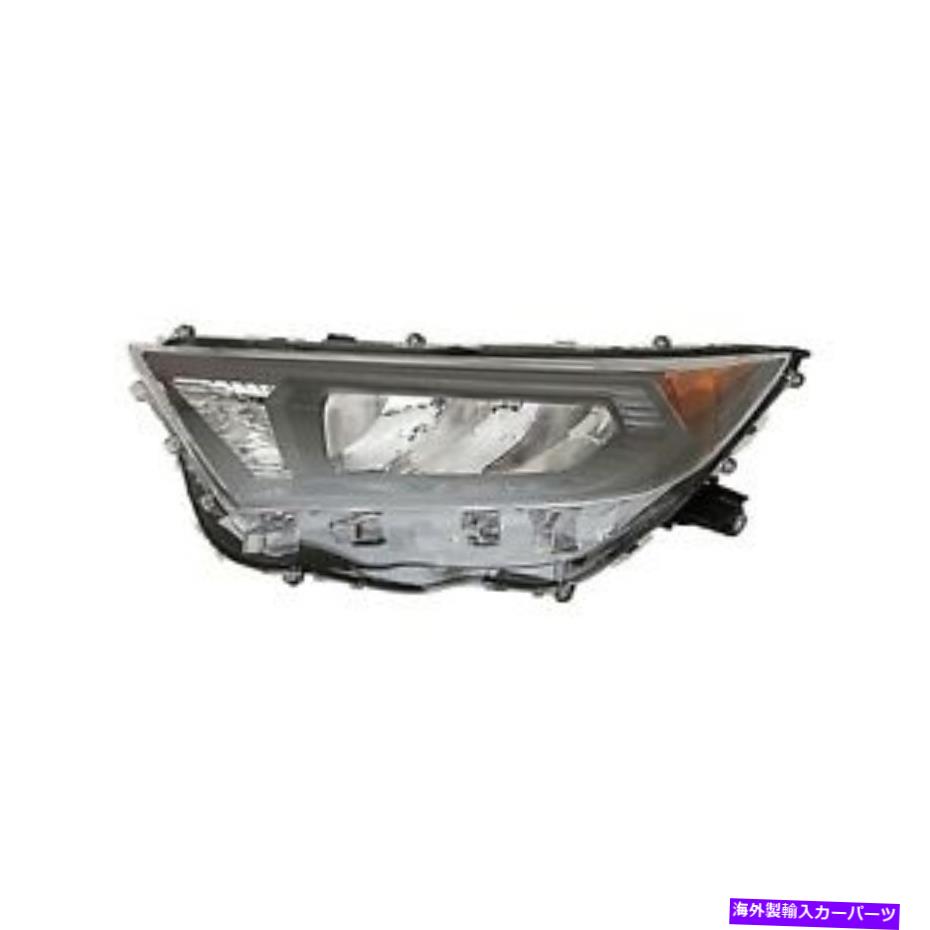 USヘッドライト TO2518200C新しい交換用ドライバLEDヘッドライトレンズ/ハウジングフィット2019-2021 RAV4 TO2518200C New Replacement Driver LED Headlight Lens/Housing Fits 2019-2021 Rav4【並行輸入品】