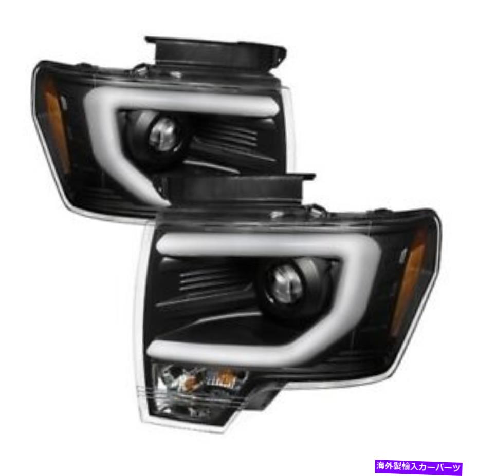 USヘッドライト スパイダー5077646プロジェクターヘッドライトブラック2013-2014 Ford F-150 New Spyder 5077646 Projector Headlights Black For 2013-2014 Ford F-150 NEW【並行輸入品】
