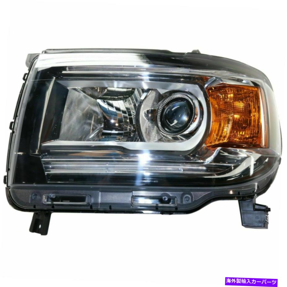 USヘッドライト LH LEFT DRIVER HEADLAMP LOGO FITS 2016 2016 2017 2018 2019 2019 GMCキャニオン LH Left Driver Headlamp Without Logo fits 2015 2016 2017 2018 2019 GMC Canyon【並行輸入品】｜Us Custom Parts Shop USDM