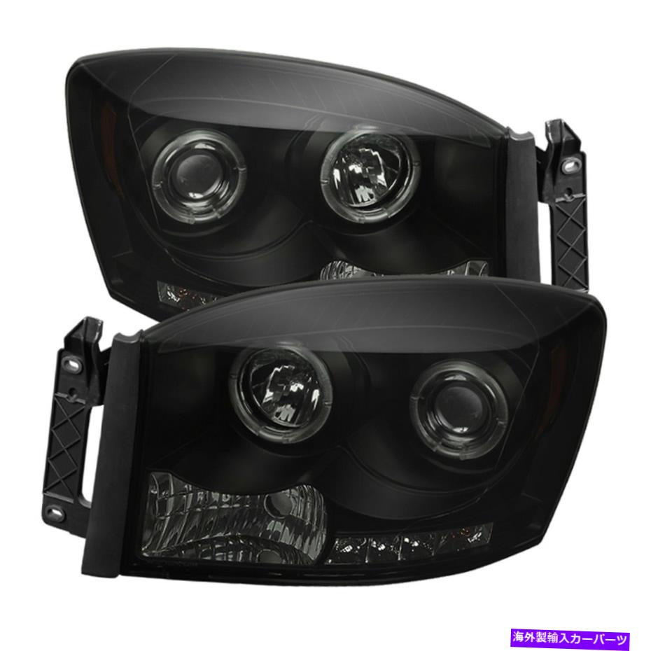 USヘッドライト Spyder Auto 5078391 Halo LEDプロジェクターのヘッドライト Spyder Auto 5078391 Halo LED Projector Headlights【並行輸入品】