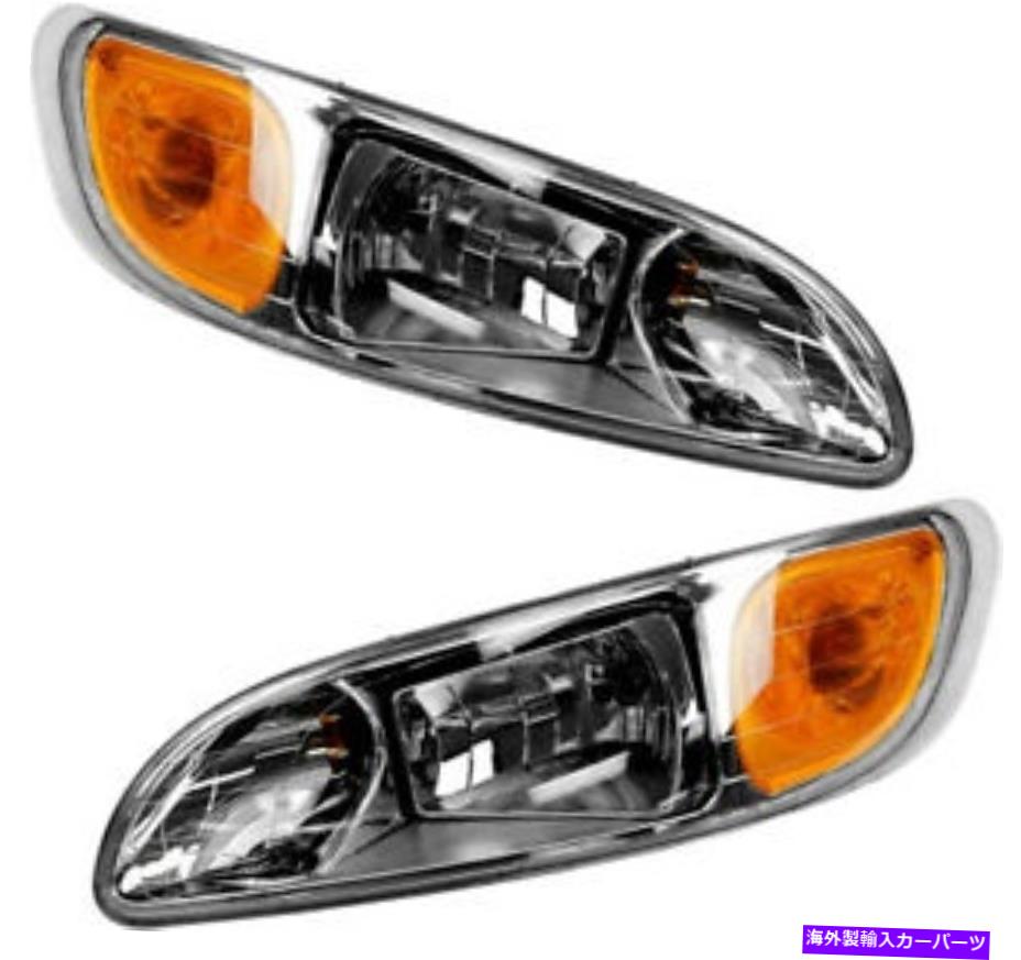 USヘッドライト 05-15 PeterBilt 325 330 335 386のための新しいヘッドライトペアセット NEW Headlights Pair Set for 05-15 Peterbilt 325 330 335 337 348 382 384 386【並行輸入品】