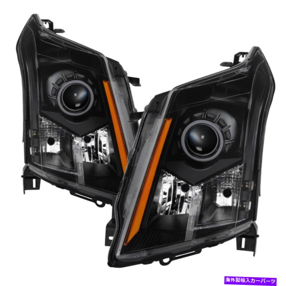 USヘッドライト Cadillac 10-16 SRXブラック住宅交換ヘッドライト高級パフォーマンス Cadillac 10-16 SRX Black Housing Replacement Headlights Luxury Performance【並行輸入品】