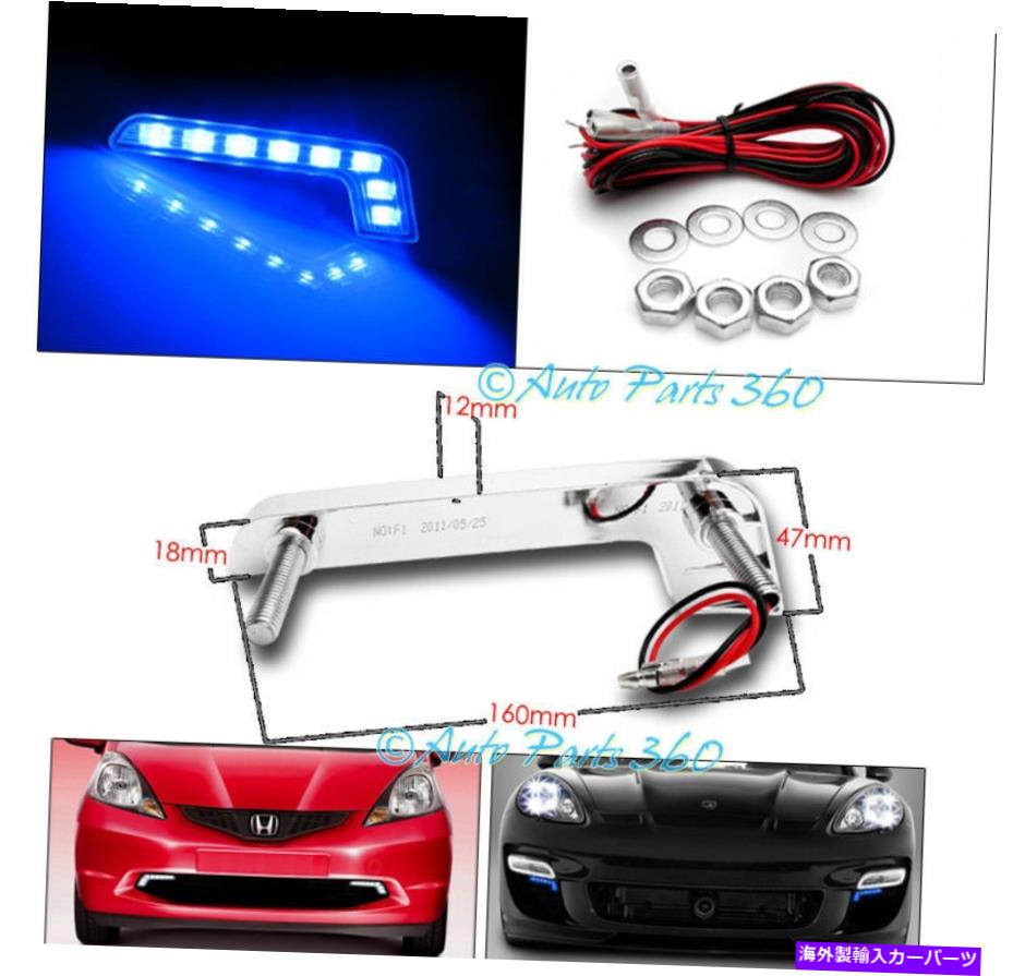 USヘッドライト 14-17トヨタツンドラブラックLEDチューブプロジェクターヘッドライト+ブルー信号DRL w / 6k HID 14-17 TOYOTA TUNDRA BLACK LED TUBE PROJECTOR HEADLIGHTS+BLUE SIGNAL DRL W/6K HID【並行輸入品】