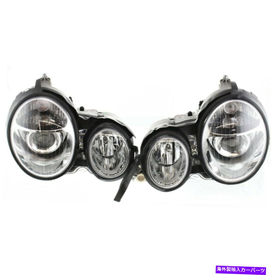 USヘッドライト ヘッドライトランプMercedes EクラスLH＆RH Mercedes-Benz E320の左右 Headlight Lamp Left-and-Right for Mercedes E Class LH & RH Mercedes-Benz E320【並行輸入品】｜Us Custom Parts Shop USDM