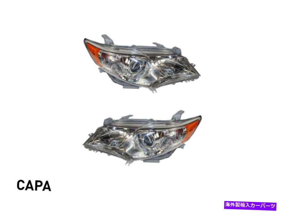 USヘッドライト 12-14トヨタカムリL / LE / XLE /ハイブリッドヘッドランプ左+右セットCAPA Headlight For 12-14 Toyota Camry L/LE/XLE/Hybrid Headlamp Left+Right Set CAPA【並行輸入品】｜Us Custom Parts Shop USDM