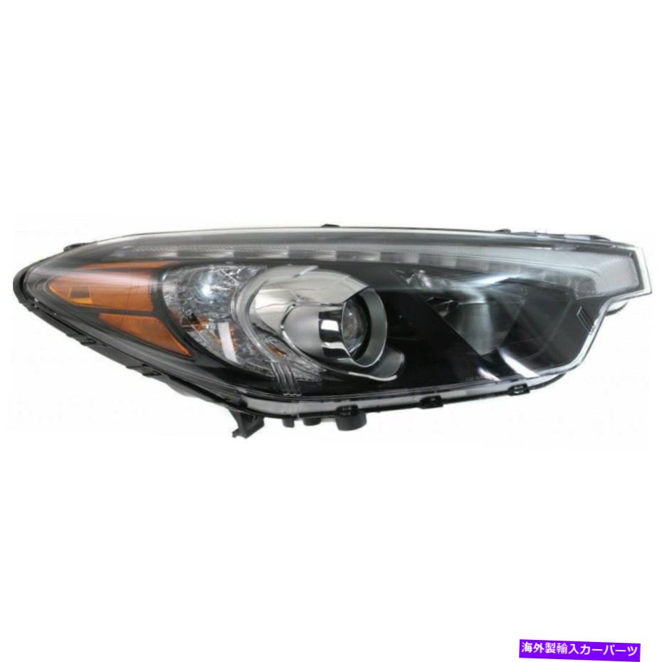 USヘッドライト 右RHヘッドランプアセンブリHIDタイプ10-17-14フィート2015年2016キアフォルテ Right RH Headlamp Assembly HID Type From 10-17-14 fits 2015 2016 Kia Forte【並行輸入品】｜Us Custom Parts Shop USDM
