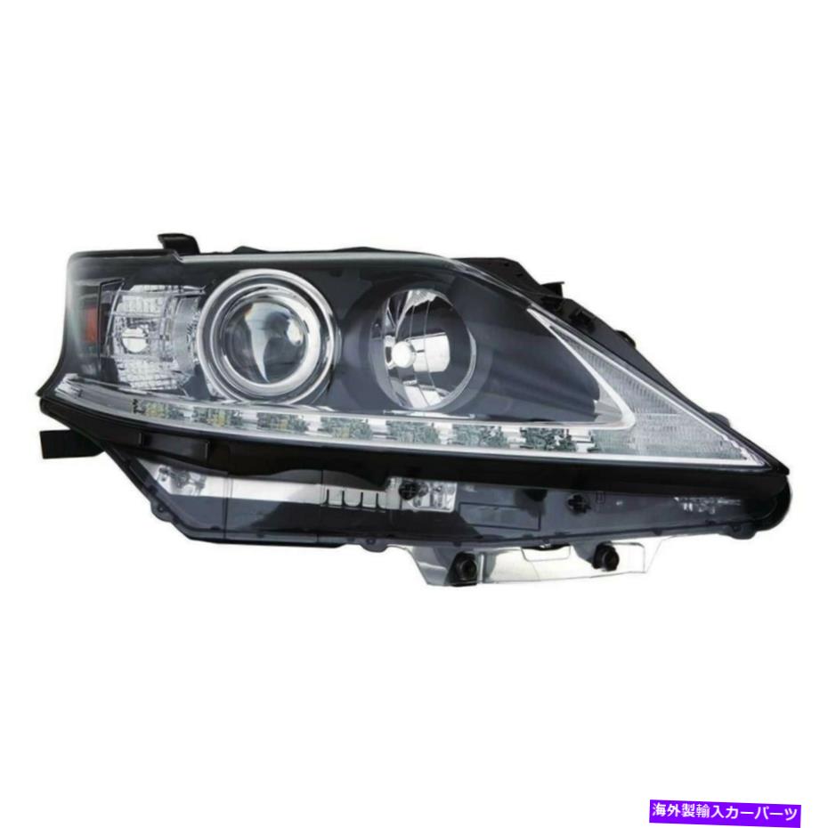 USヘッドライト 右RHヘッドランプレンズ/ハウジングハロゲンジャパン造り合わせ2013年2015年LEXUS RX350 Right RH Headlamp Lens/Housing Halogen Japan Built fits 2013 2015 Lexus RX350【並行輸入品】