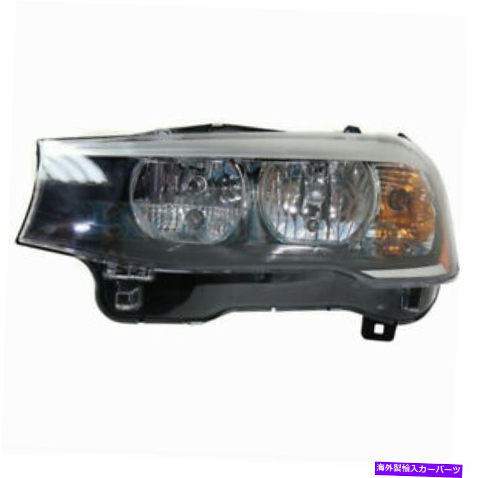 USヘッドライト 15-18 BMW X3&X4フロントヘッドライトヘッドランプハロゲンヘッドライトランプドライバ側 15-18 BMW X3 & X4 Front Headlight Headlamp Halogen Head Light Lamp Driver Side【並行輸入品】