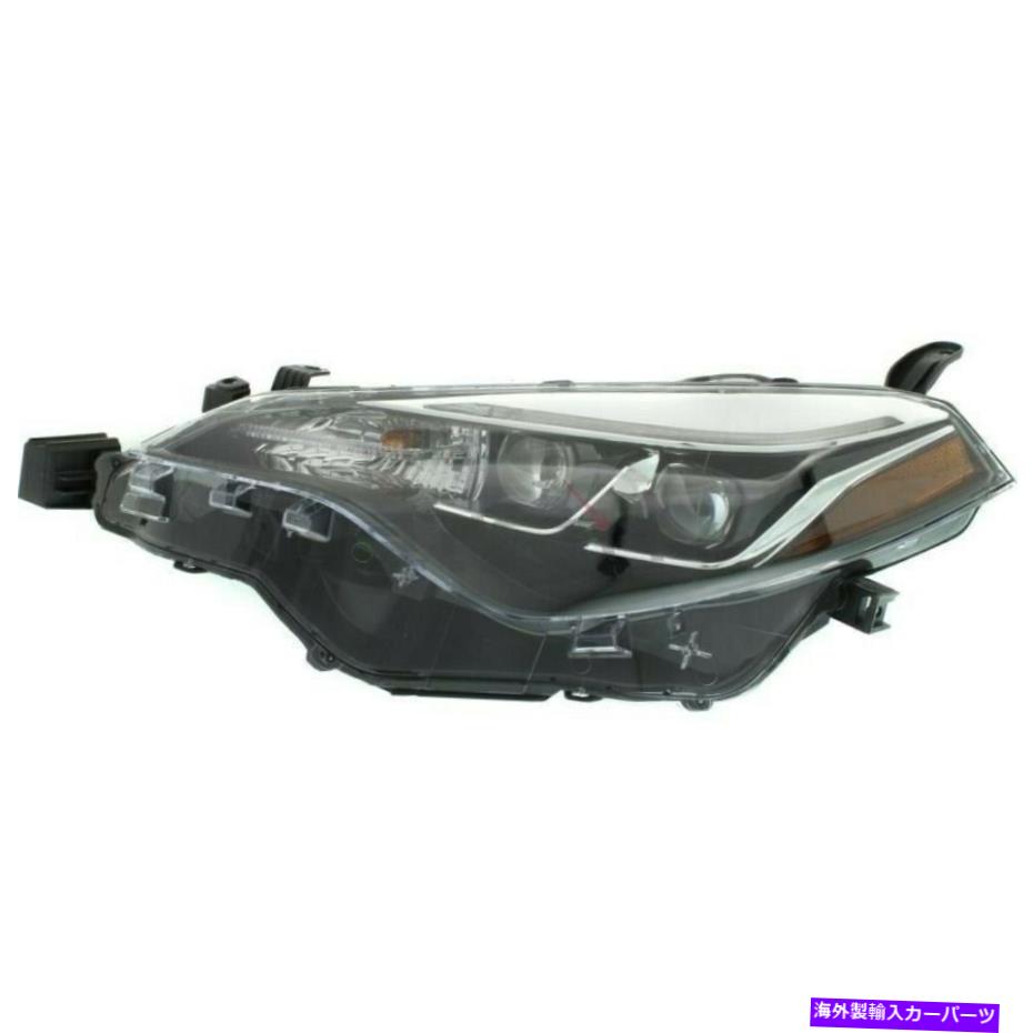 USヘッドライト LH左運転側ヘッドランプSE / XLE / XSEマルチレイド2017年2017年2017年2017年TOYOTA COROLLA LH Left Driver Side Headlamp SE/XLE/XSE Multi-LED fits 2017 2019 Toyota Corolla【並行輸入品】｜Us Custom Parts Shop USDM