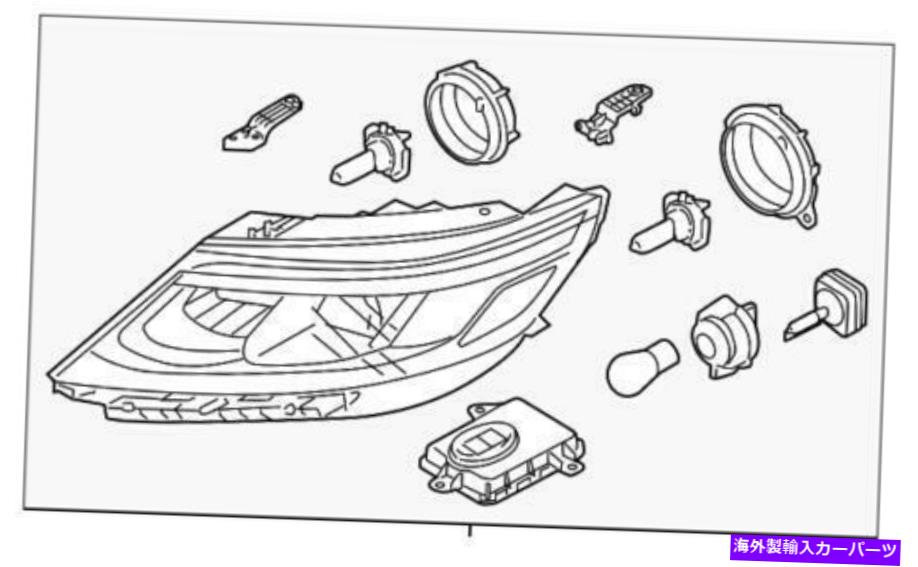 USヘッドライト OEM NEW 2014-2015 KIA Sorentoスポーツ旅客サイドヘッドランプアセンブリ92102-1U500 OEM NEW 2014-2015 Kia Sorento Sport Passenger Side Headlamp Assembly 92102-1U500【並行輸入品】