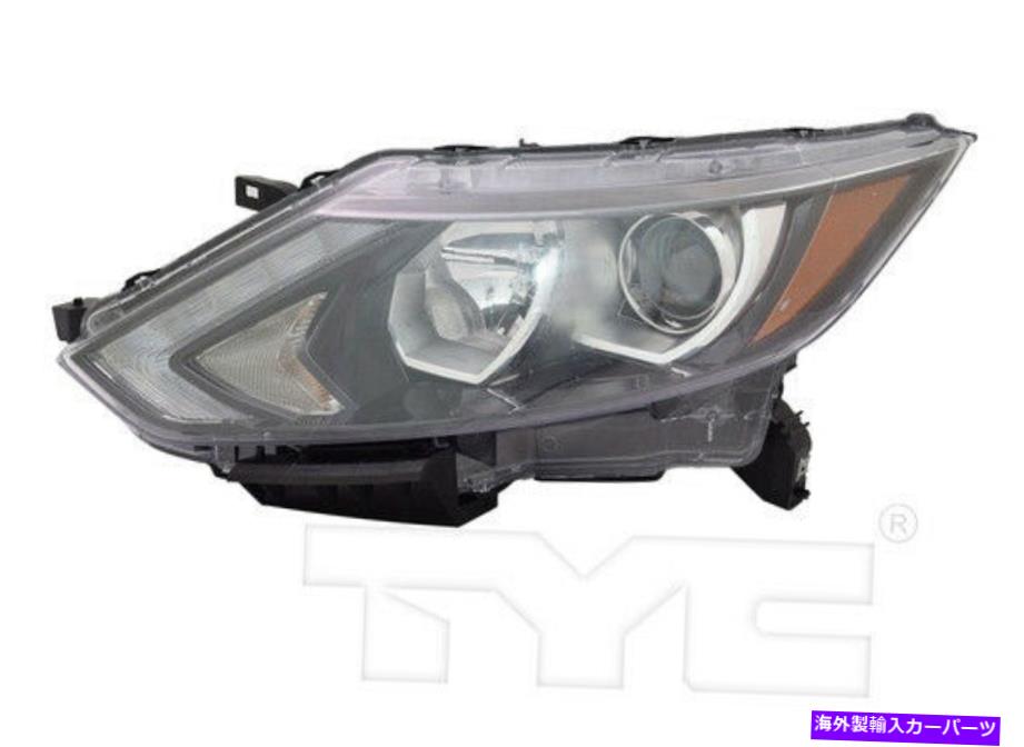 USヘッドライト Nissan Rogue Sport 2017-2019のTYC左サイドハロゲンヘッドライト TYC Left Side Halogen Headlight For Nissan Rogue Sport 2017-2019 Models【並行輸入品】