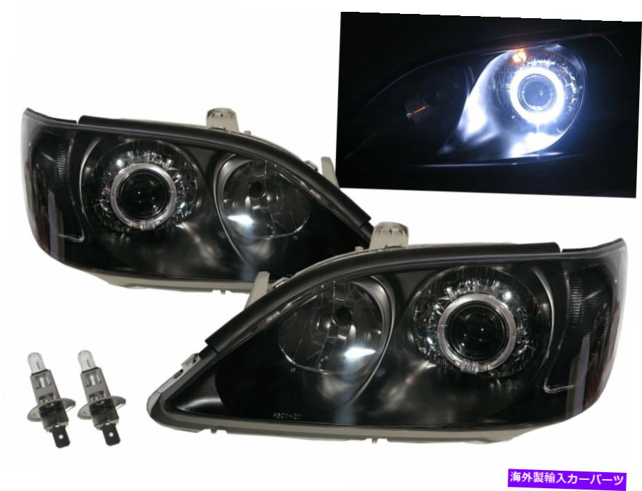 USヘッドライト カムリXV30 MK5 02-03 4DガイドLED Angel-Yee Headlight Black Asia for Toyota LHD CAMRY XV30 MK5 02-03 4D Guide LED Angel-Eye Headlight Black ASIA for TOYOTA LHD【並行輸入品】
