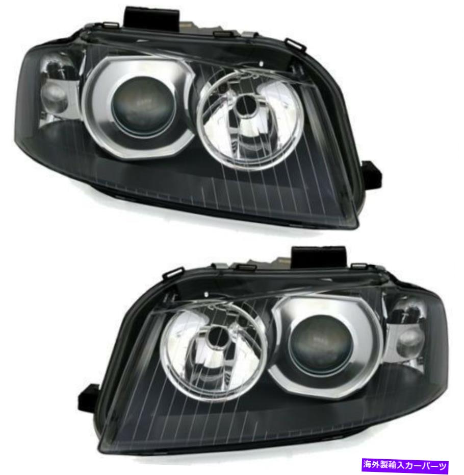 USヘッドライト Xenon H7 D2Sヘッドライトセット前面左右のライトを設定しますA3 8P 8PA 03-05 XENON H7 D2S headlight set front left right lights for AUDI A3 8P 8PA 03-05【並行輸入品】
