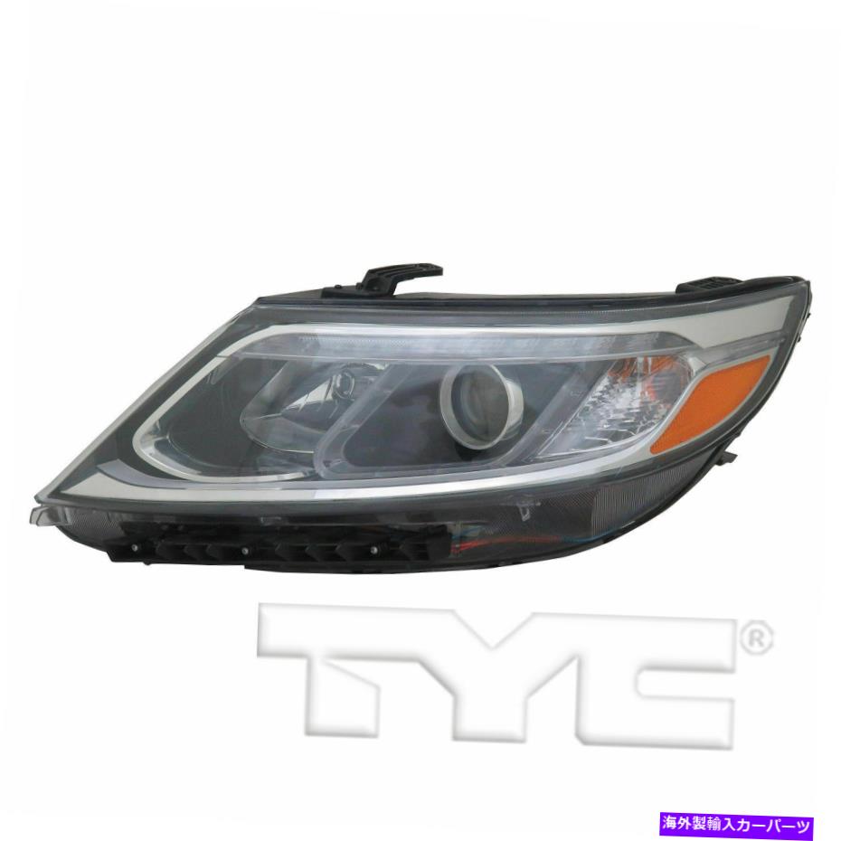USヘッドライト 2014-2015 Kia Sorento LXの運転者側ハロゲンヘッドライト Driver Side Halogen Headlight For 2014-2015 Kia Sorento LX【並行輸入品】