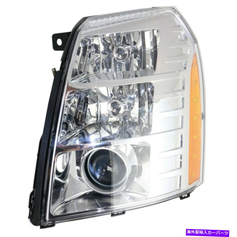 USヘッドライト 2007年から2014年のCadillac Escalade ESVのHID Headlight左＆バラスト HID Headlight For 2007-2014 Cadillac Escalade ESV Left w/ Bulb & Ballast【並行輸入品】