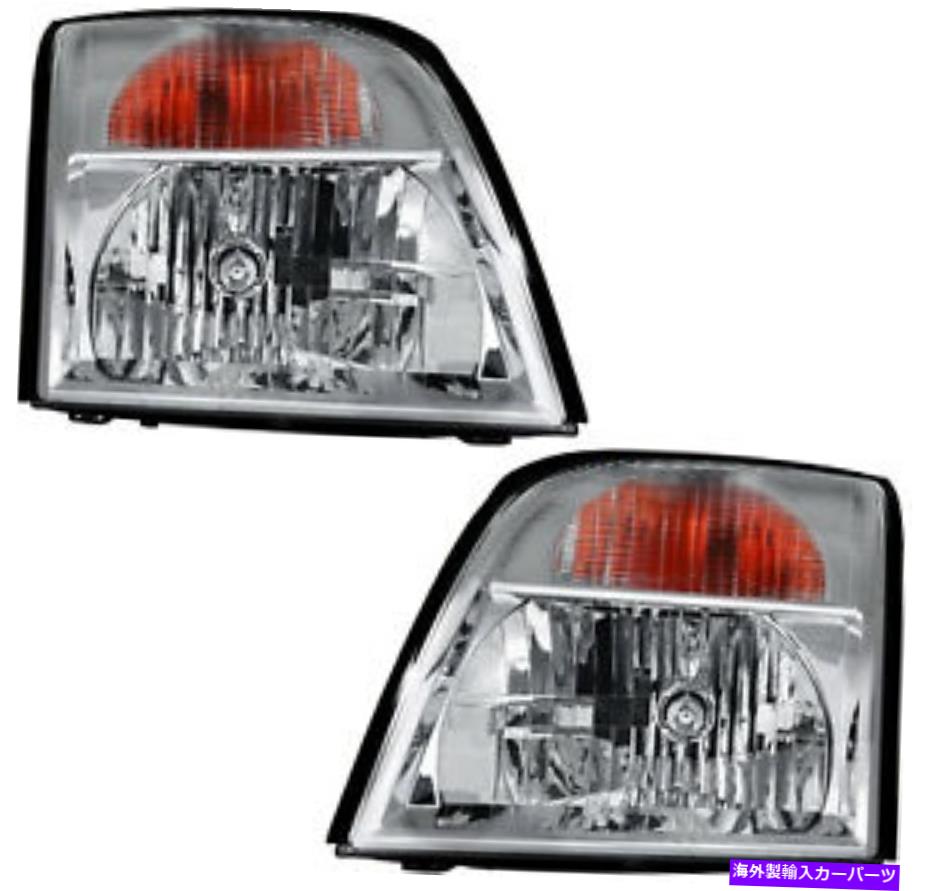USヘッドライト Halogenヘッドライトヘッドライトアセンブリペア2006 06 Mercury Mounlegeer Halogen Headlights Headlight Assembly Pair Set for 2006 06 Mercury Mountaineer【並行輸入品】|Us Custom Parts Shop USDM