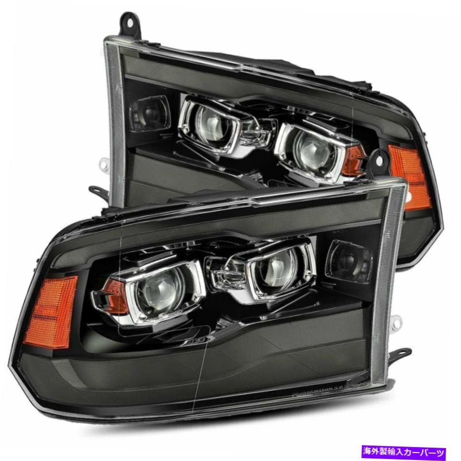 USヘッドライト ラムプロジェクターライト用アルファレックスジェットブラック/スモークDRLレンズPRIシリーズG2 AlphaRex Jet Black/Smoke DRL Lens PRO-Series G2 for RAM Projector Lights【並行輸入品】