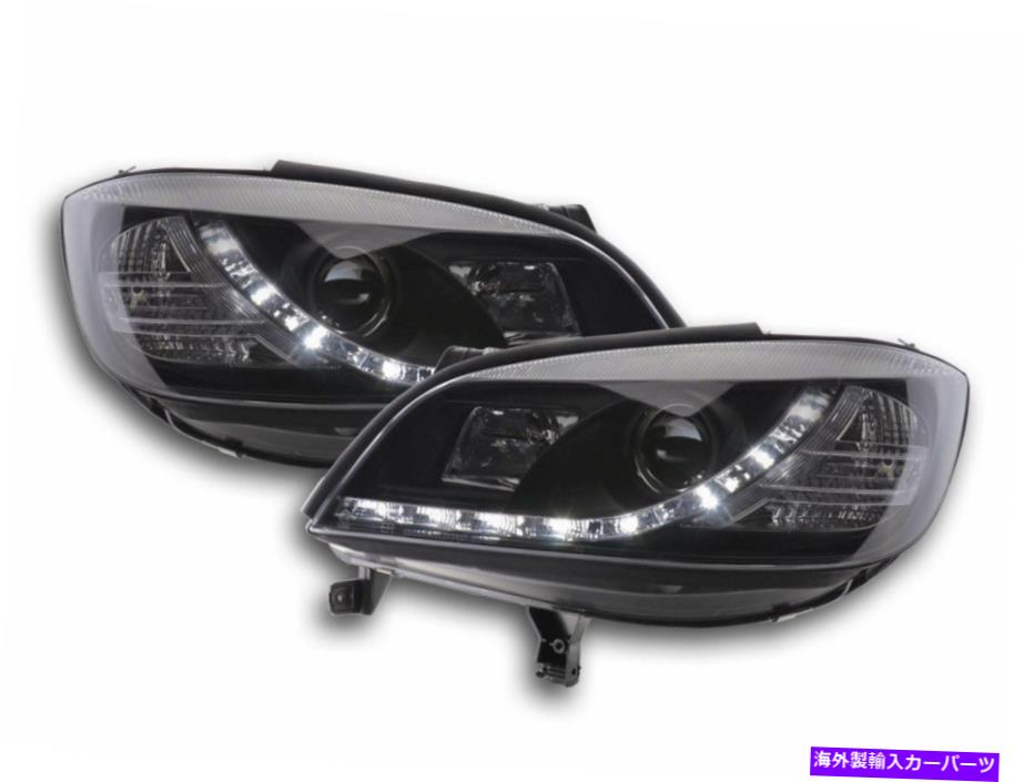 USヘッドライト Opel Zafira A 99-05のための昼間のランニング光光学光学のLEDのヘッドライト LED Headlights with Daytime Running Light Optics Black FOR Opel Zafira A 99-05【並行輸入品】｜Us Custom Parts Shop USDM
