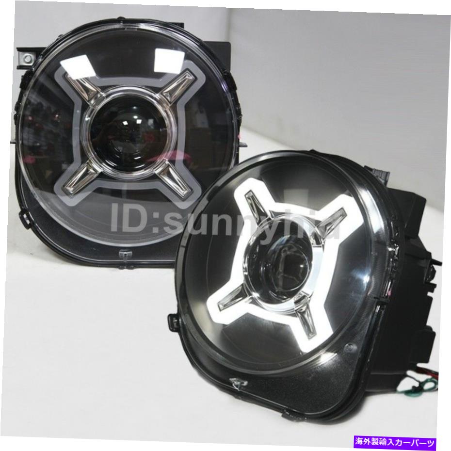 USヘッドライト 2014-2016ジープレンガードBU LEDヘッドライトブラックハウジングSNのための年 2014-2016 year For Jeep Renegade BU LED Head Light Black Housing SN【並行輸入品】｜Us Custom Parts Shop USDM