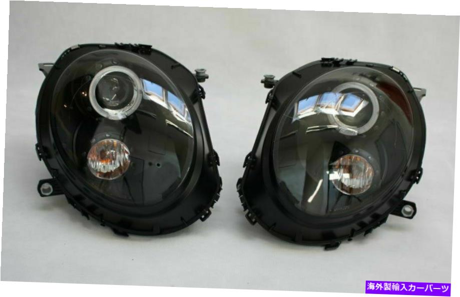USヘッドライト ブラックカラー仕上げエンジェルアイヘッドライトフロントライトMini Cooper R55 R56 R57 black color finish angel eye headlights front light for MINI COOPER R55 R56 R57【並行輸入品】｜Us Custom Parts Shop USDM