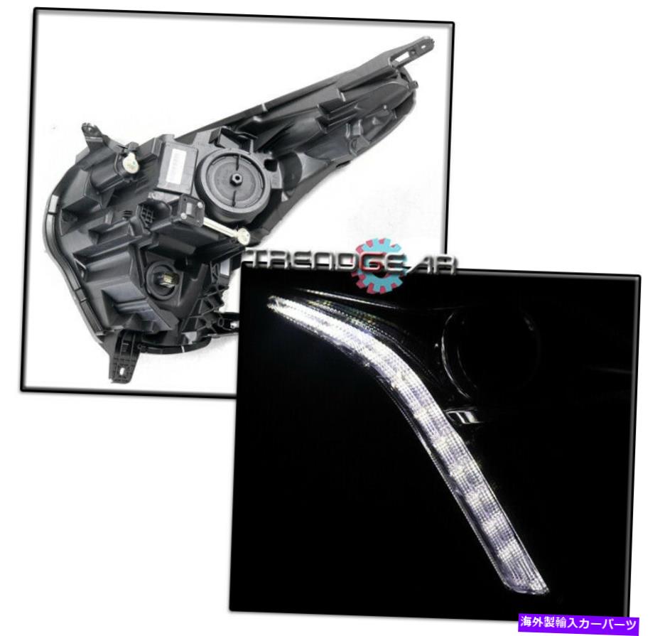 USヘッドライト 2017-2018 Cadillac XT5 LED DRLハロゲンプロジェクターヘッドライト旅客 FOR 2017-2018 CADILLAC XT5 LED DRL HALOGEN PROJECTOR HEADLIGHT PASSENGER RIGHT【並行輸入品】|Us Custom Parts Shop USDM