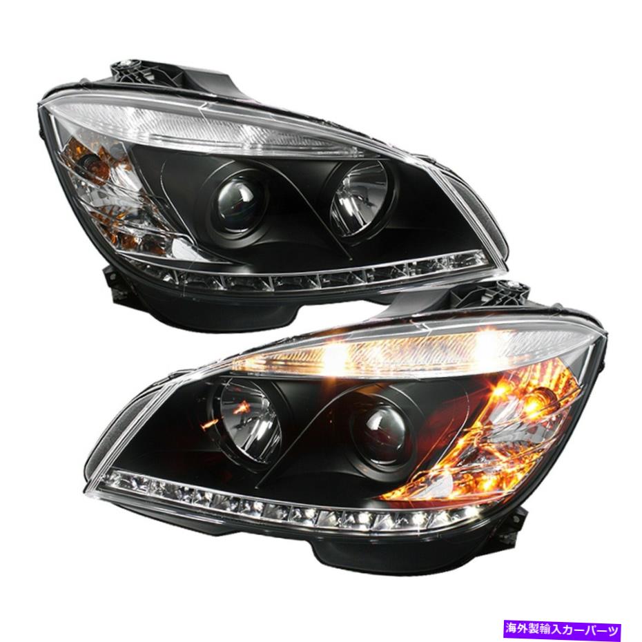 USヘッドライト DRL LEDプロジェクターヘッドライトSpyder Auto 5042262 DRL LED Projector Headlights Spyder Auto 5042262【並行輸入品】