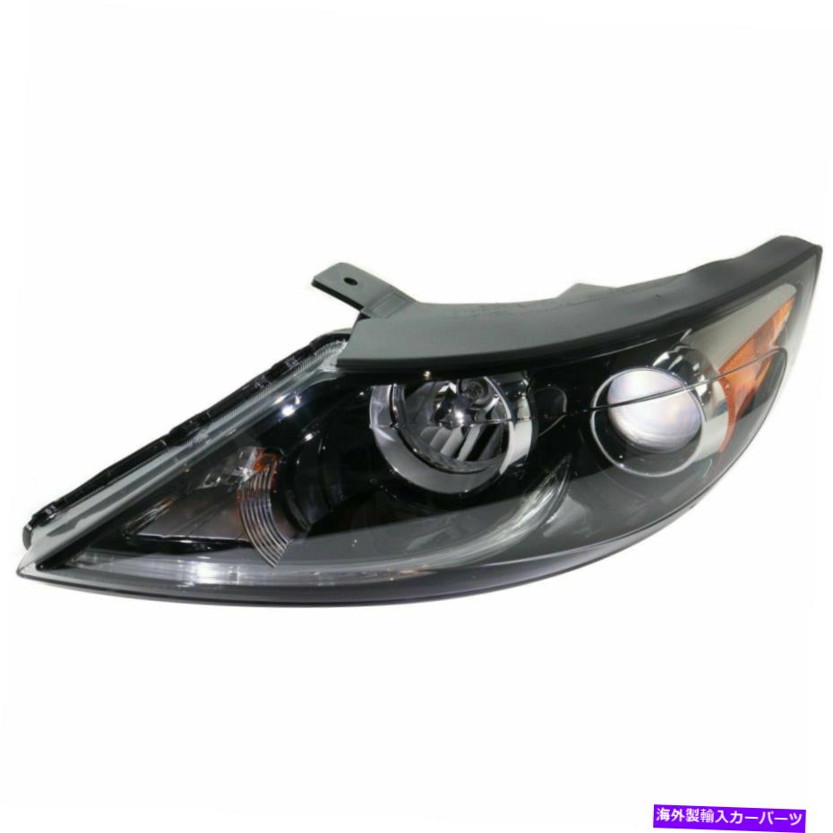USヘッドライト SPORTAGE 2013 2014 2015 2016ヘッドライトW / LED LEFTドライバのFIT FIT FOR SPORTAGE 2013 2014 2015 2016 HEADLIGHT W/LED LEFT DRIVER【並行輸入品】