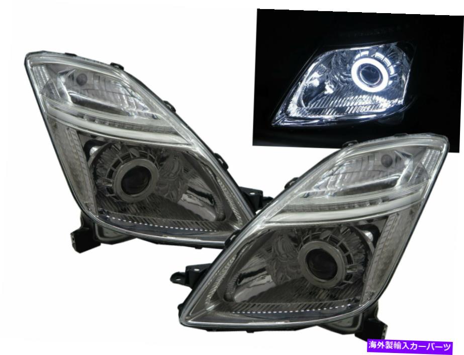 USヘッドライト Prius XW20 MK2 2006-2009 5D CCFLプロジェクターヘッドライトChrome for Toyota LHD PRIUS XW20 MK2 2006-2009 5D CCFL Projector Headlight Chrome for TOYOTA LHD【並行輸入品】