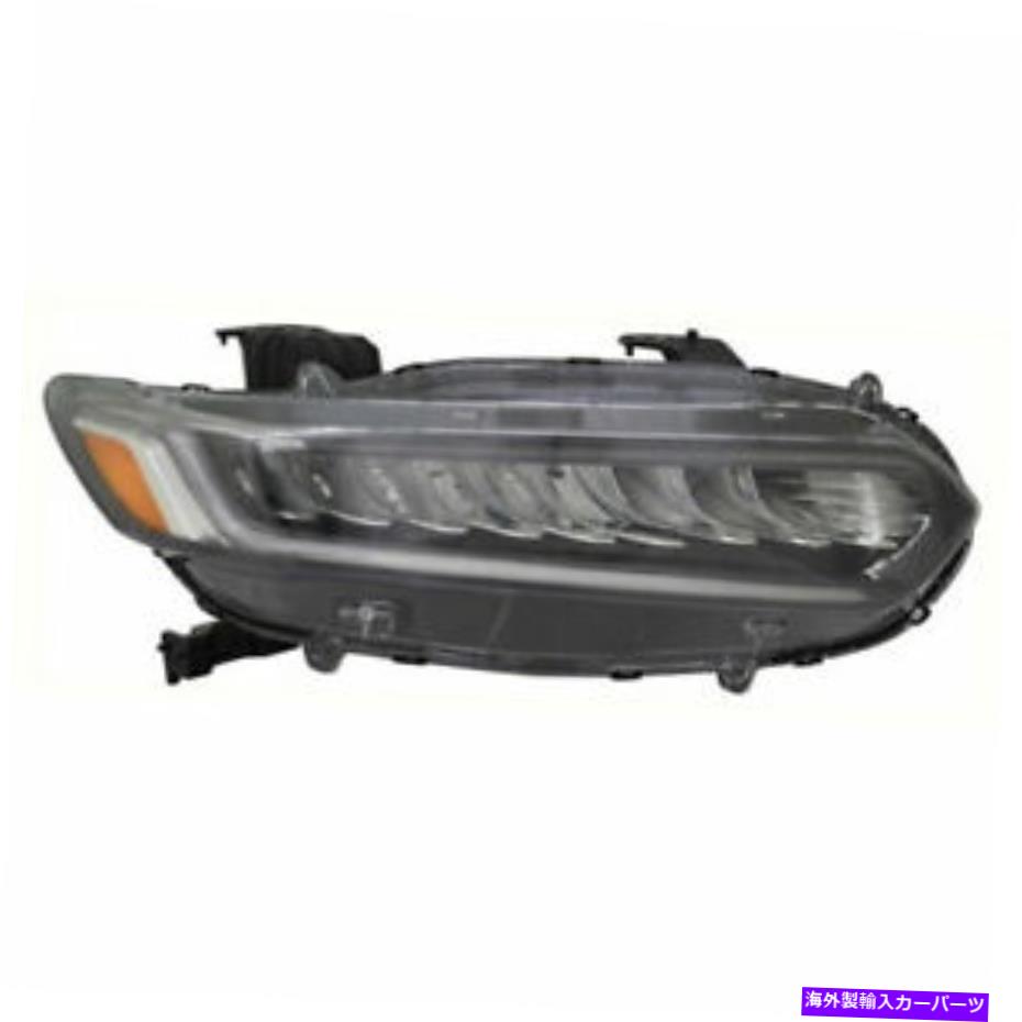 USヘッドライト HDアポーズW / Touring 2018 2019 2020 2020 Headlight W / LED右乗客 FITS FOR HD ACCORD W/TOURING 2018 2019 2020 HEADLIGHT W/LED RIGHT PASSENGER【並行輸入品】｜Us Custom Parts Shop USDM