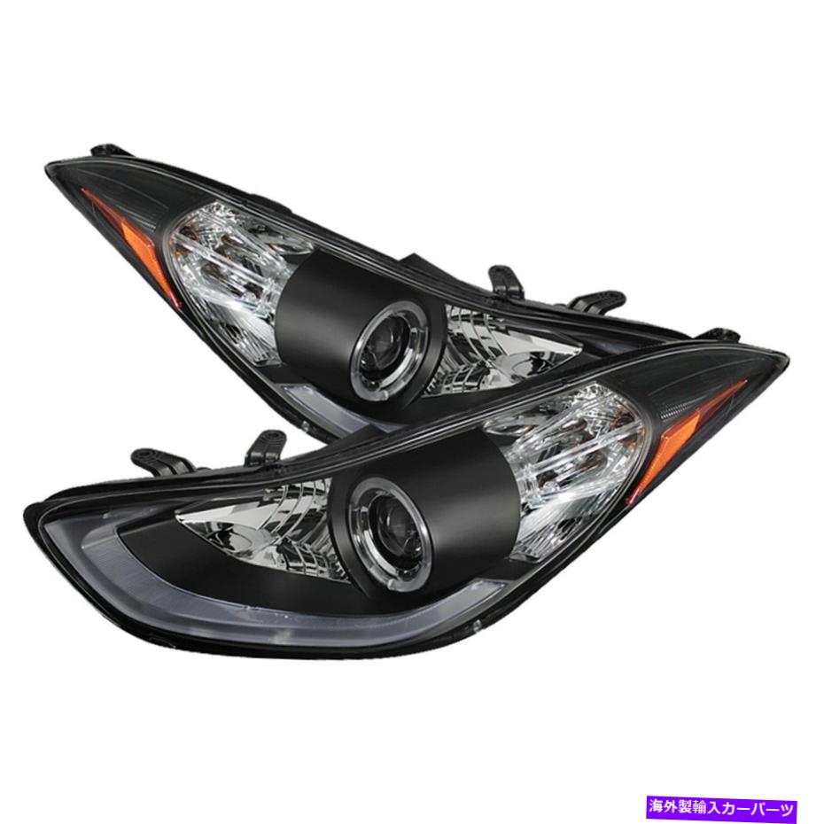 USヘッドライト Spyder Auto 5073662 DRL LEDプロジェクターヘッドライトはElantra Elantra Coupeにフィット Spyder Auto 5073662 DRL LED Projector Headlights Fits Elantra Elantra Coupe【並行輸入品】|Us Custom Parts Shop USDM