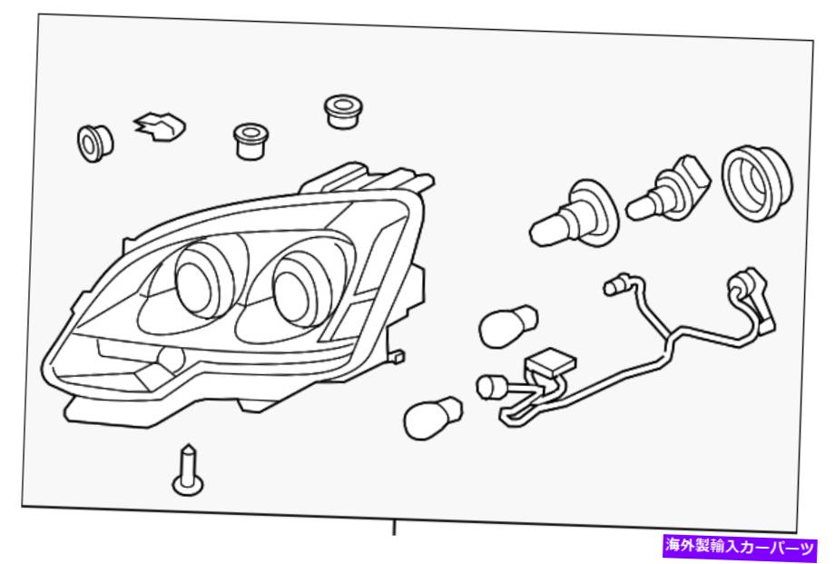 USヘッドライト 純正GMヘッドランプアセンブリ20912393 Genuine GM Headlamp Assembly 20912393【並行輸入品】|Us Custom Parts Shop USDM